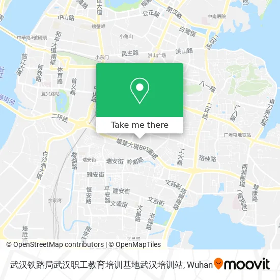 武汉铁路局武汉职工教育培训基地武汉培训站 map