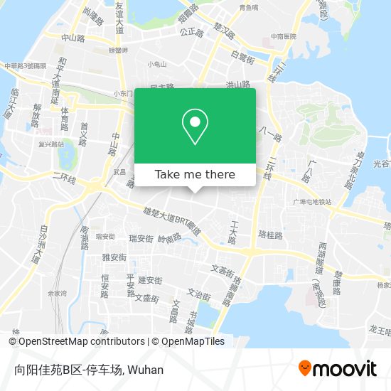 向阳佳苑B区-停车场 map
