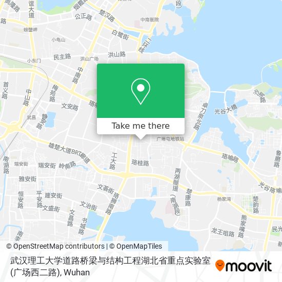 武汉理工大学道路桥梁与结构工程湖北省重点实验室(广场西二路) map