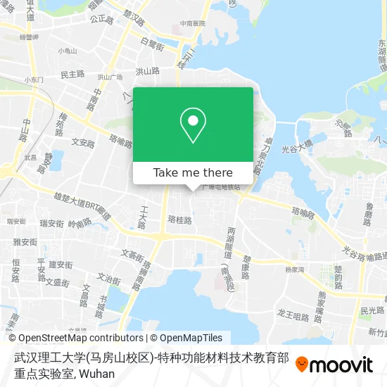 武汉理工大学(马房山校区)-特种功能材料技术教育部重点实验室 map