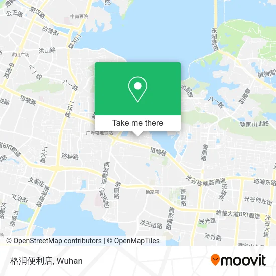 格润便利店 map