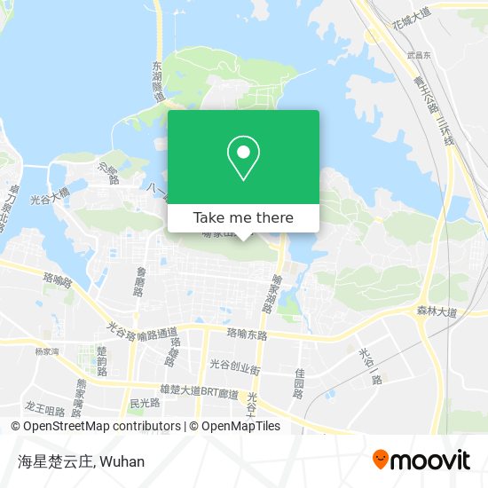 海星楚云庄 map