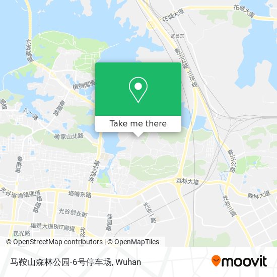 马鞍山森林公园-6号停车场 map