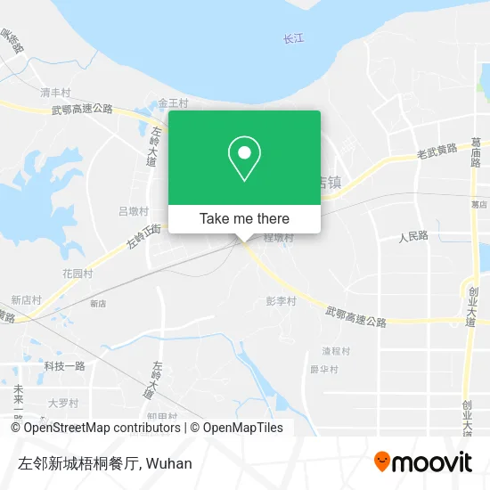左邻新城梧桐餐厅 map