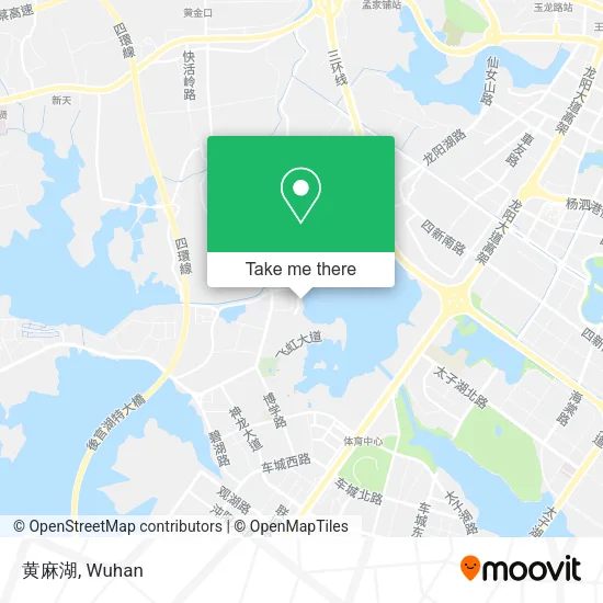 黄麻湖 map