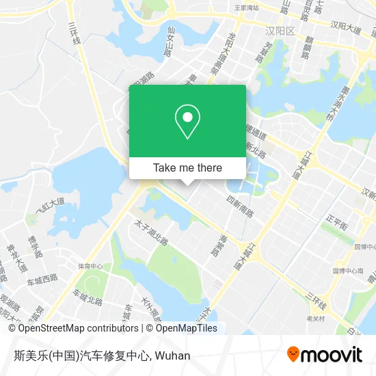 斯美乐(中国)汽车修复中心 map