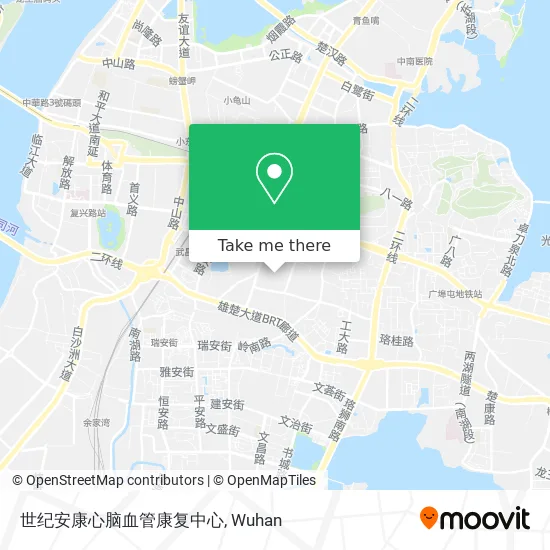 世纪安康心脑血管康复中心 map