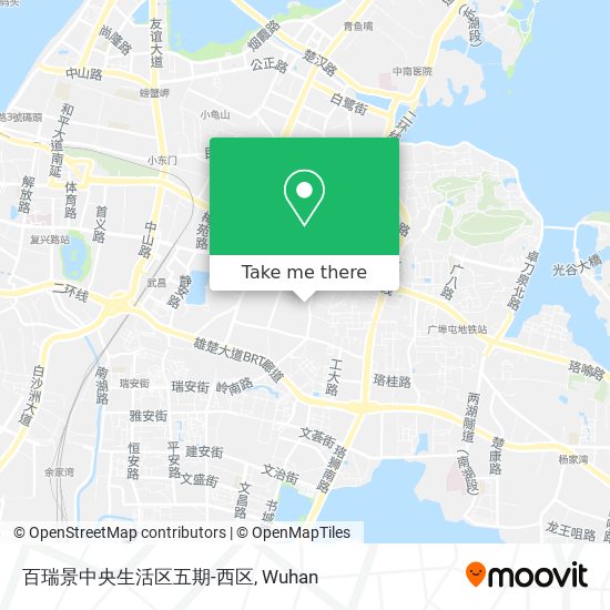 百瑞景中央生活区五期-西区 map