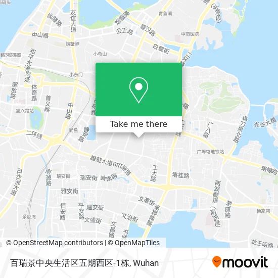 百瑞景中央生活区五期西区-1栋 map