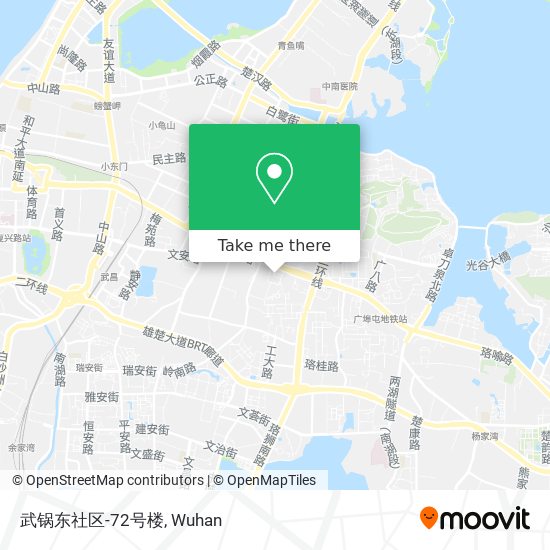 武锅东社区-72号楼 map