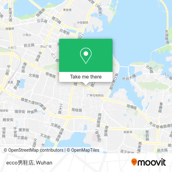 ecco男鞋店 map