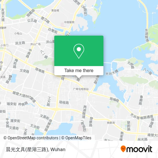 晨光文具(星湖三路) map