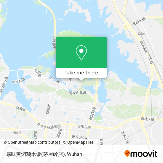 扇味黄焖鸡米饭(茅屋岭店) map