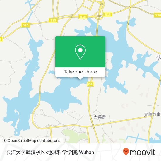 长江大学武汉校区-地球科学学院 map