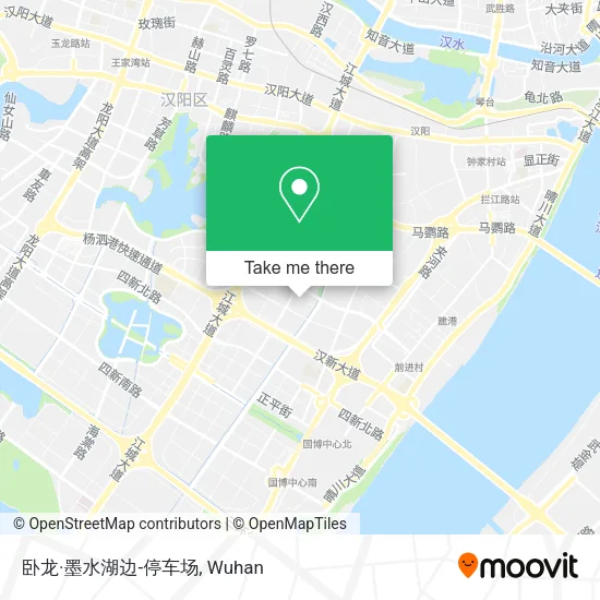 卧龙·墨水湖边-停车场 map