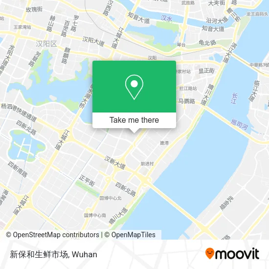新保和生鲜市场 map