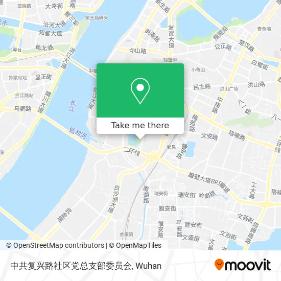 中共复兴路社区党总支部委员会 map