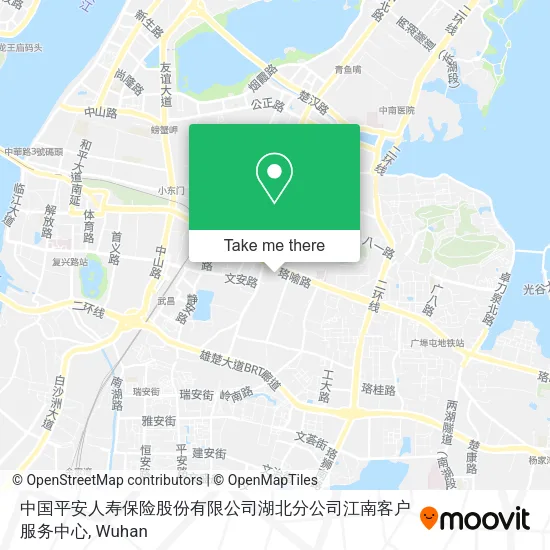 中国平安人寿保险股份有限公司湖北分公司江南客户服务中心 map