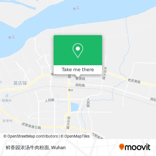 鲜香园浓汤牛肉粉面 map