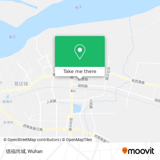 德福尚城 map