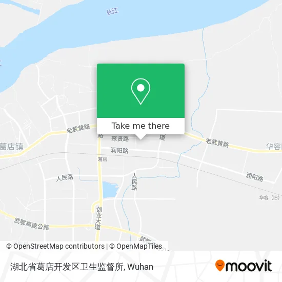 湖北省葛店开发区卫生监督所 map