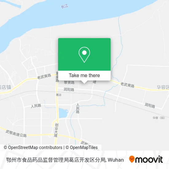 鄂州市食品药品监督管理局葛店开发区分局 map