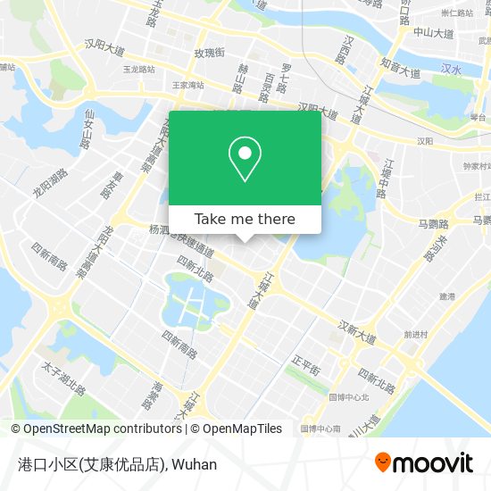 港口小区(艾康优品店) map