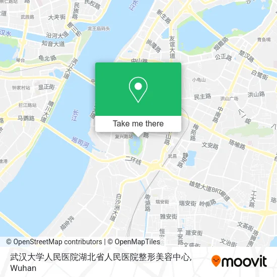 武汉大学人民医院湖北省人民医院整形美容中心 map