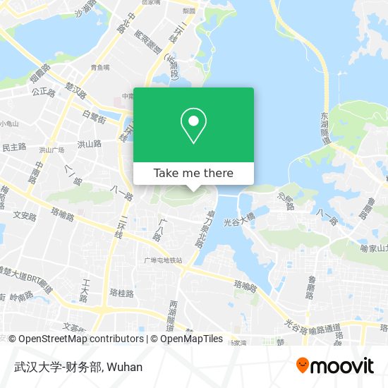 武汉大学-财务部 map