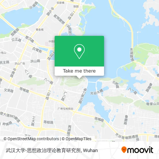 武汉大学-思想政治理论教育研究所 map