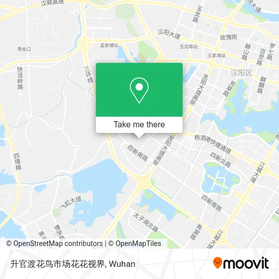 升官渡花鸟市场花花视界 map