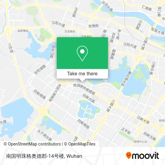 南国明珠格奥德郡-14号楼 map