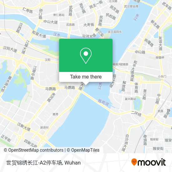 世贸锦绣长江-A2停车场 map