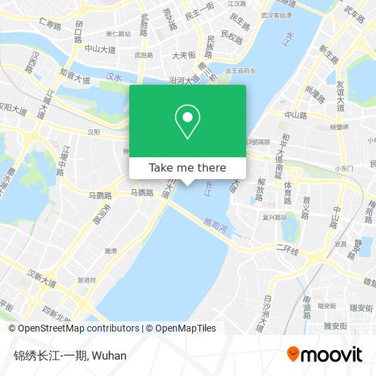 锦绣长江-一期 map