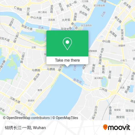 锦绣长江-一期 map
