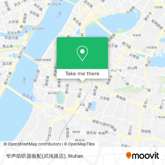 华声助听器验配(武珞路店) map