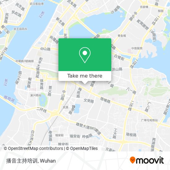 播音主持培训 map