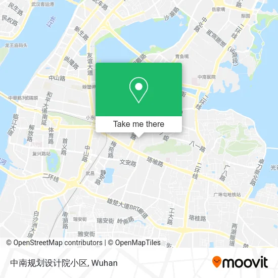 中南规划设计院小区 map