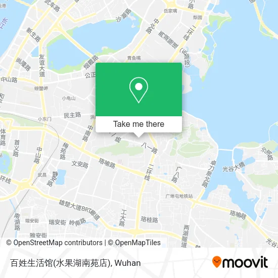 百姓生活馆(水果湖南苑店) map