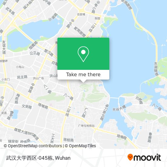 武汉大学西区-045栋 map
