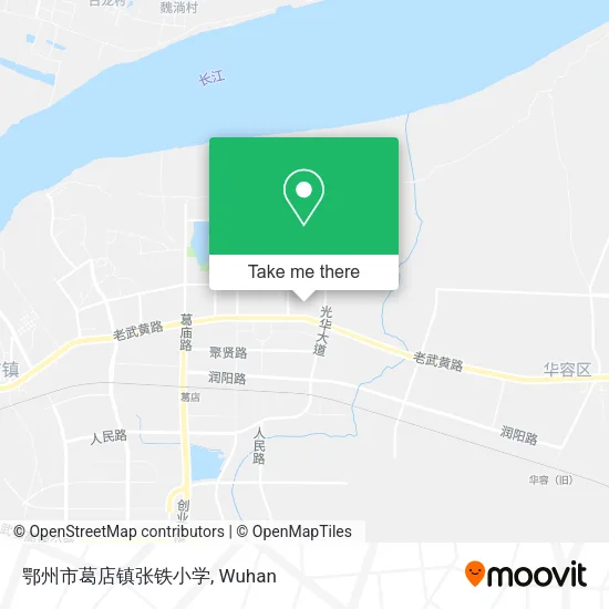 鄂州市葛店镇张铁小学 map