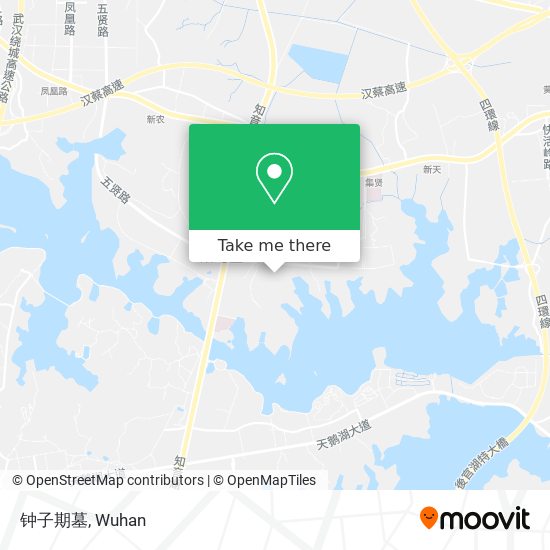 钟子期墓 map