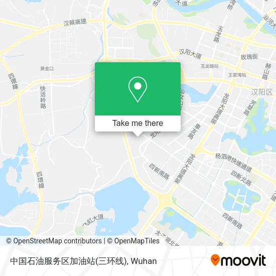 中国石油服务区加油站(三环线) map