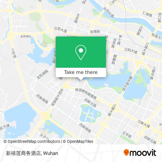 新禧莲商务酒店 map