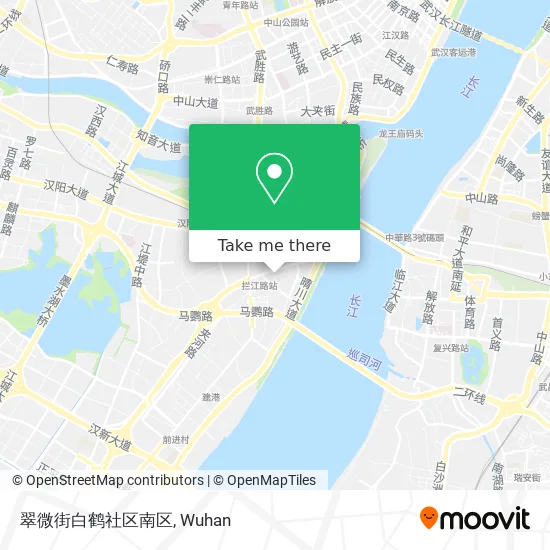 翠微街白鹤社区南区 map