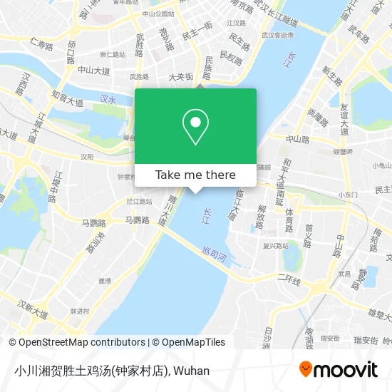 小川湘贺胜土鸡汤(钟家村店) map