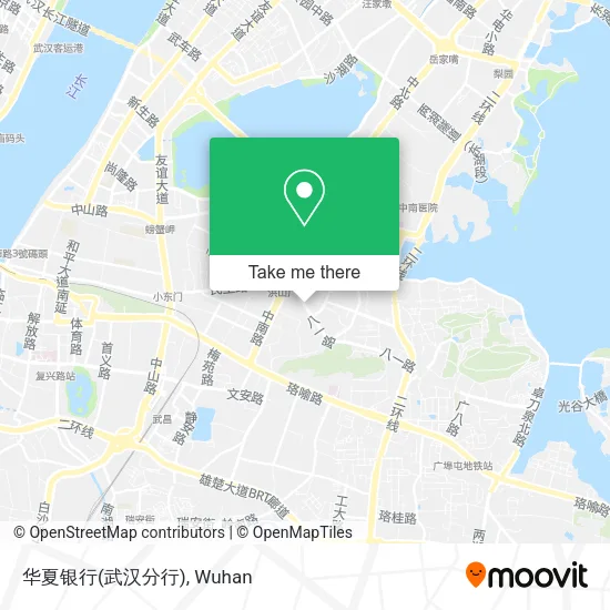 华夏银行(武汉分行) map