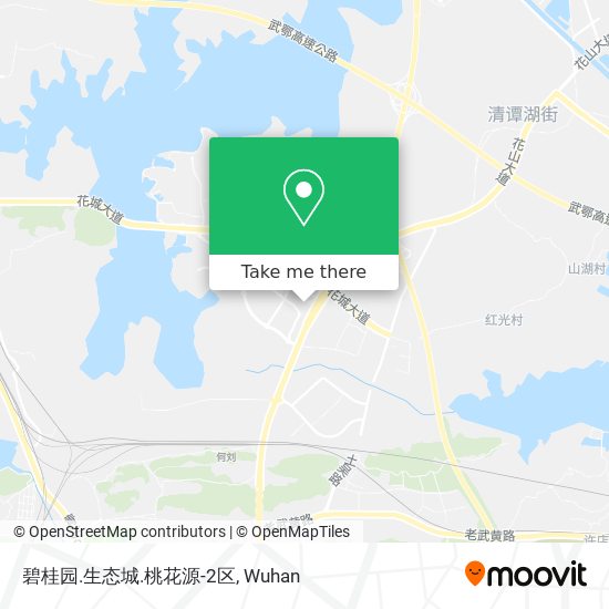 碧桂园.生态城.桃花源-2区 map