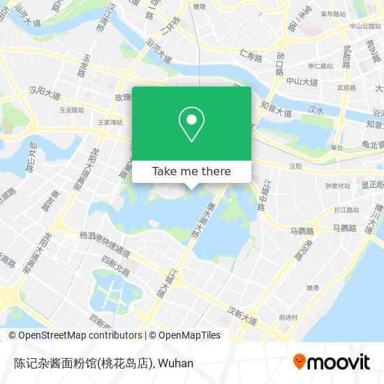 陈记杂酱面粉馆(桃花岛店) map