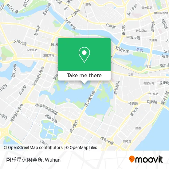 网乐星休闲会所 map